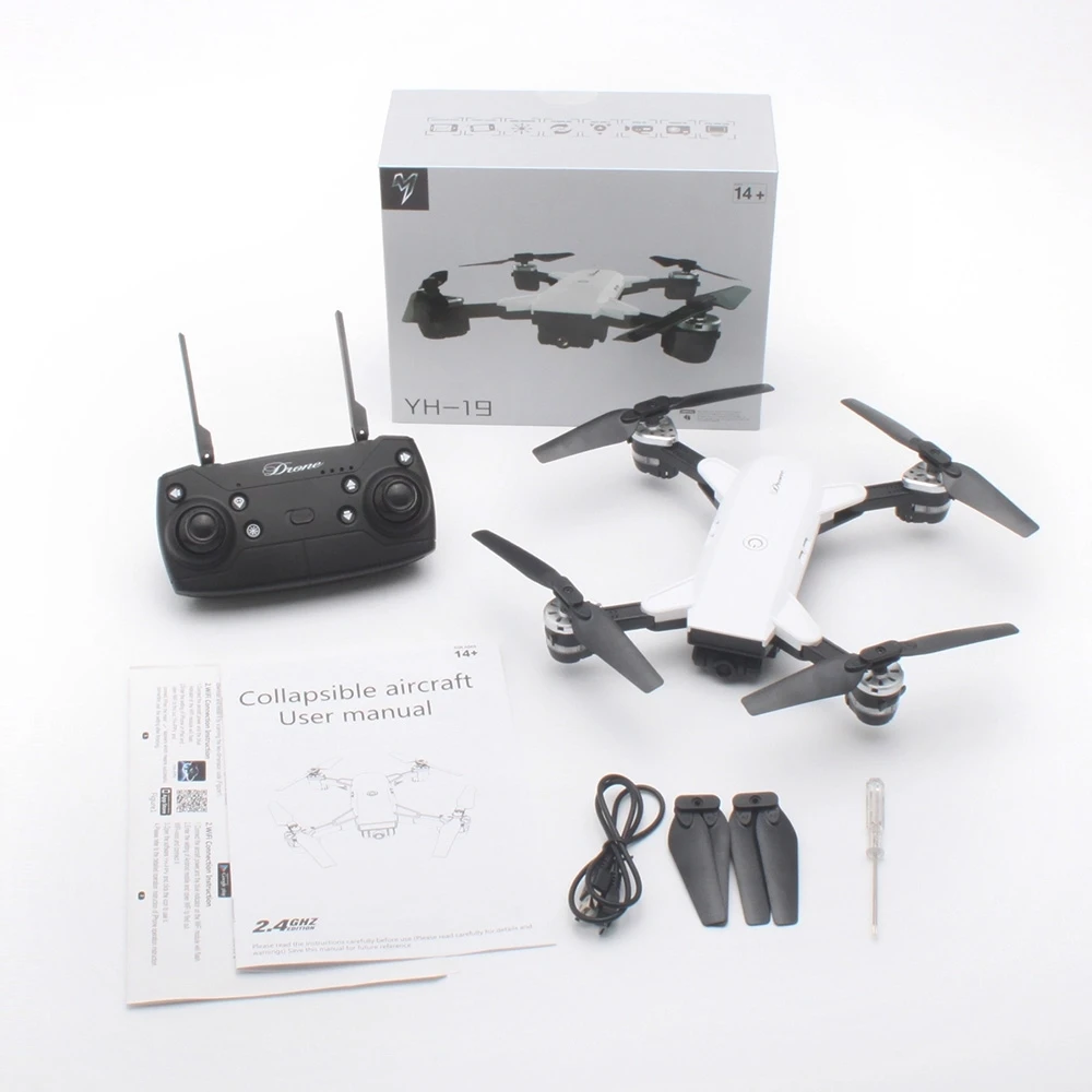 Новое поступление Yh 19hw Rc селфи Дрон складной на Ру с камерой Rtf Wifi Fpv Gsensor режим 6