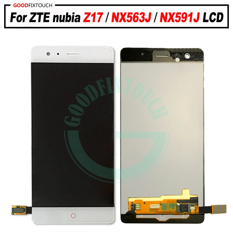 ЖК-дисплей качества AAA для ZTE nubia Z17 + дигитайзер сенсорного экрана nx563j nx591j в сборе |