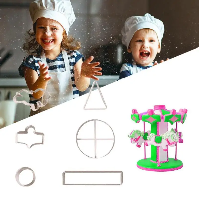 Карусель форма плесень шоколад конфеты помадка торт DIY кухонный инструмент для