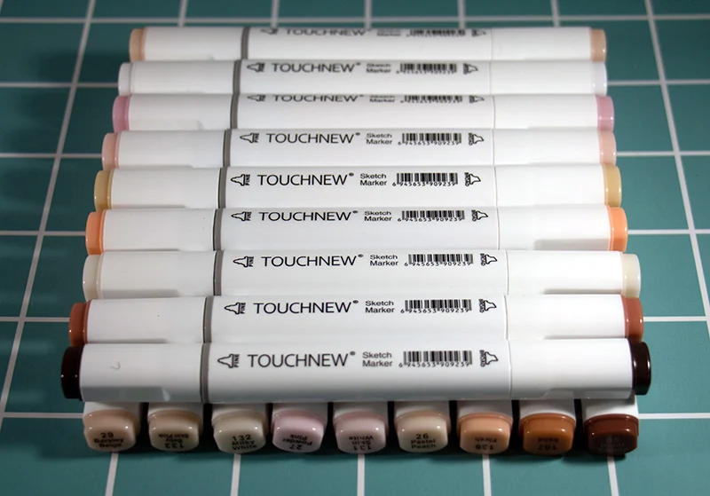 TOUCHNEW Copic Знаки 30/40/60/80 Цвета комплект анимация Рисование манга школа рисования