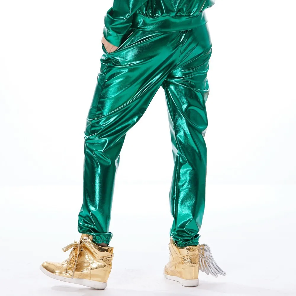 

2019 Fashion Stage Performance Jazz DS Dance Pant, Women Harem Pants, Green Hip Hop Pants, Loose Sweatpants Hip-hop Trousers