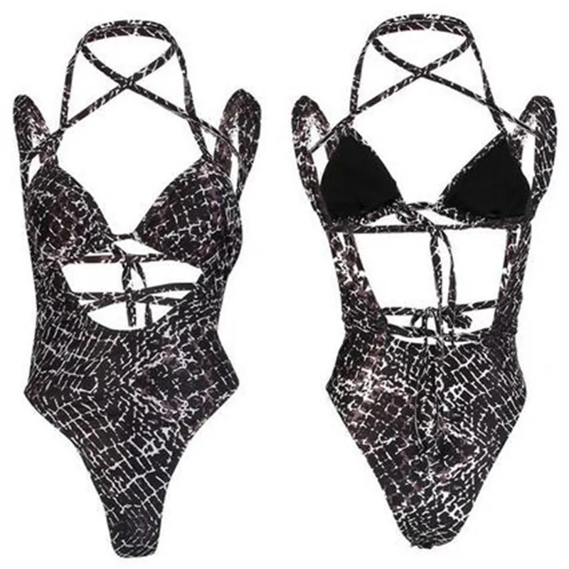 

Women Swimsuit Push Up Ladies Bikini 2019 Summer Newest Hot Sale Swimming Swimwear Bathing One-piece Bikini Monokini Beachwear