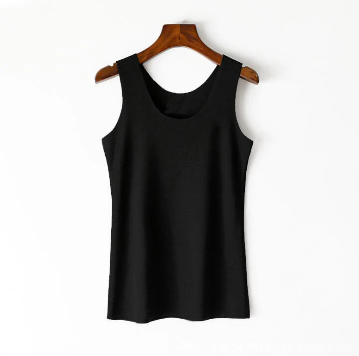 

Keep Warm Vest Underwear Women Cotton soli Autumn Winter Cashmere Camisole Tanks New Arrivals Top Female XL XXL XXXL 4XL