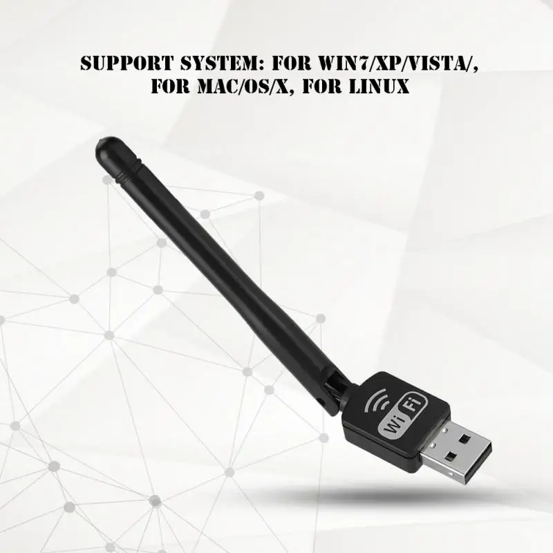 300 Мбит/с беспроводной mini usb Высокоскоростной адаптер Сетевая карта приемник USB Wi
