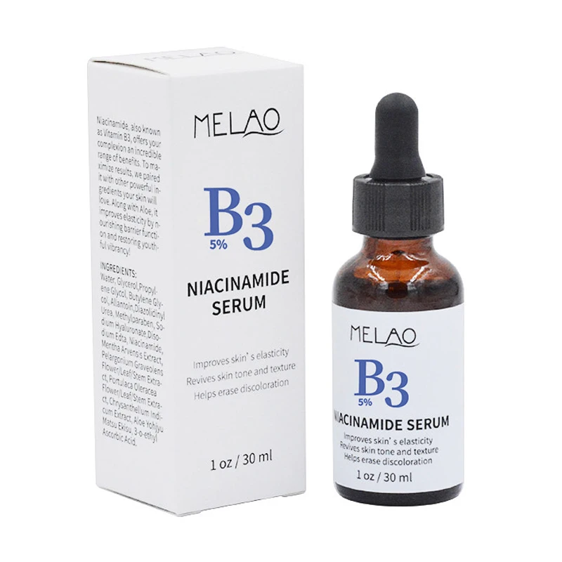 Melao Niacinamide запас витамина B3 Успокаивающая Увлажняющая Маска для уменьшения пор