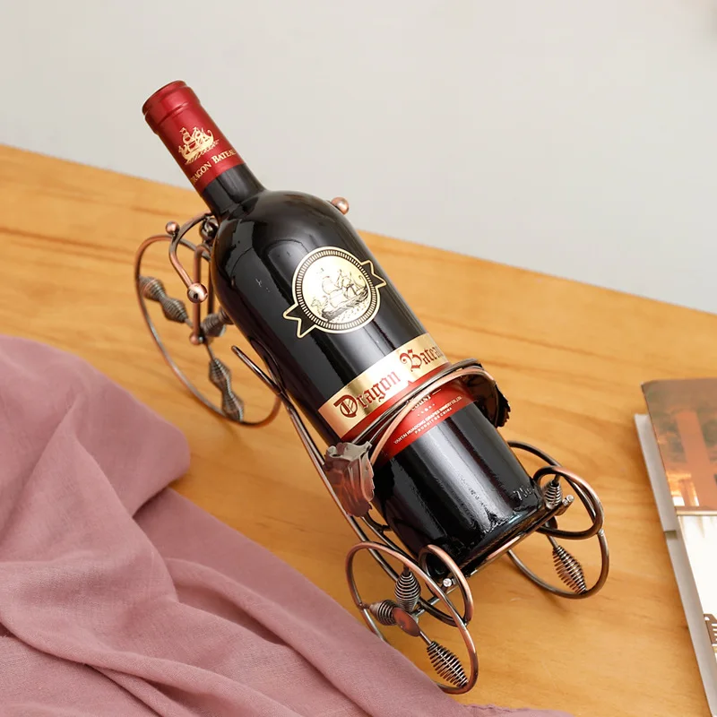 Wine Rack European Creative Home Decoration Modern Simple Cool Grape Bottle Household Holders Decorations Ornaments | Дом и сад