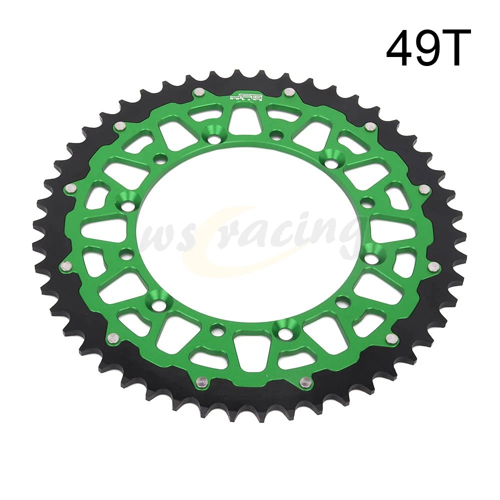 42 т 48 49 50T 51 сзади звездочки для Kawasaki Suzuki KDX KLX KX KXF 125 200 220R 250 300R 450 450R 500 650 KX250F
