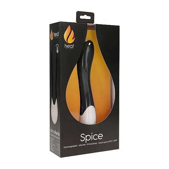 Spice-G-Spot вибратор с Calor Перезаряжаемый-черный Утешитель фаллоимитатор | Красота и