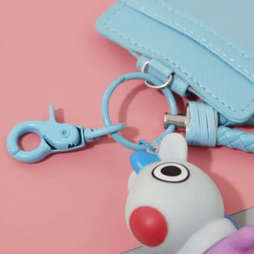 KPOP Bangtan Boys BTS BT21 Collection Keyring Card Holder COOKY CHIMMY SHOOKY RJ | Дом и сад