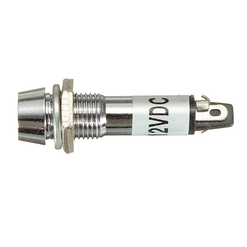 Светодиодная панель приборов для автомобиля 8 мм сигнальная лампа управления