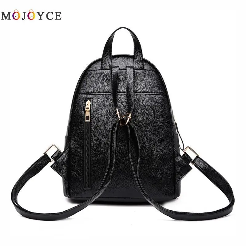 Женский рюкзак из искусственной кожи с заклепками в консервативном стиле | Багаж