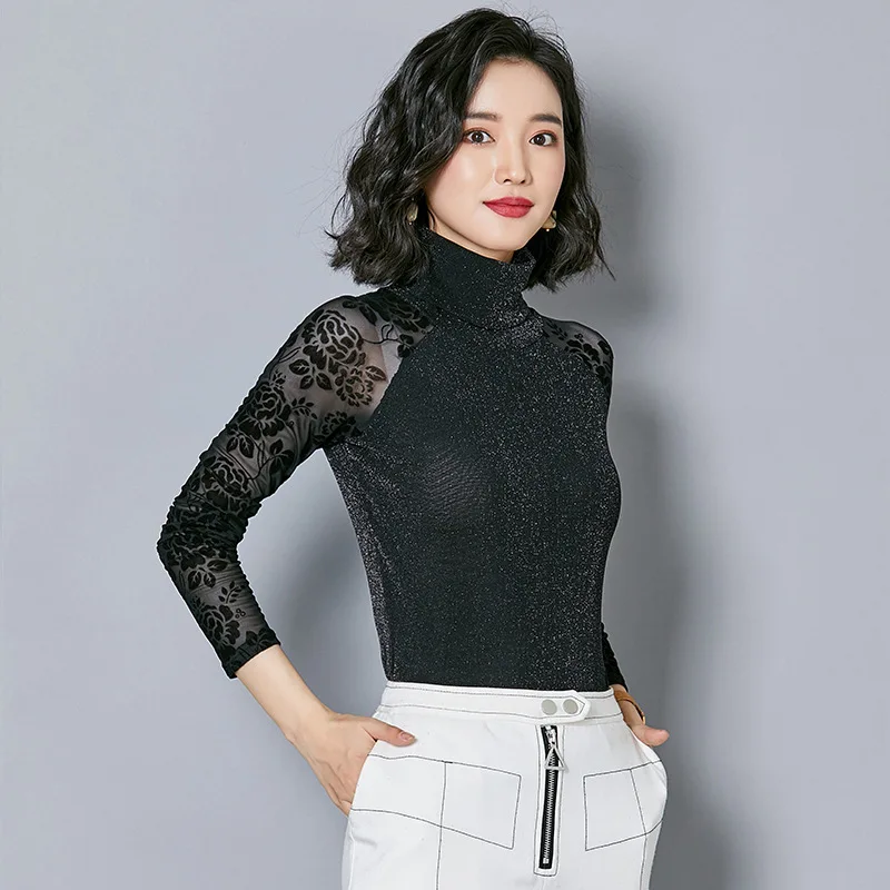 Осень 2018 новый узор тонкая универсальная Соблазнительная верхняя одежда без