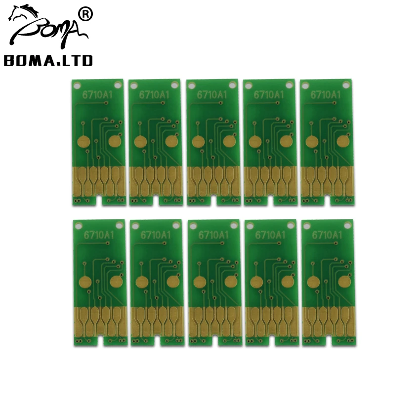 T6710 T671000 коробка для технического обслуживания картридж чип Epson R5190 M5690DWF M5190DW 5690DWF