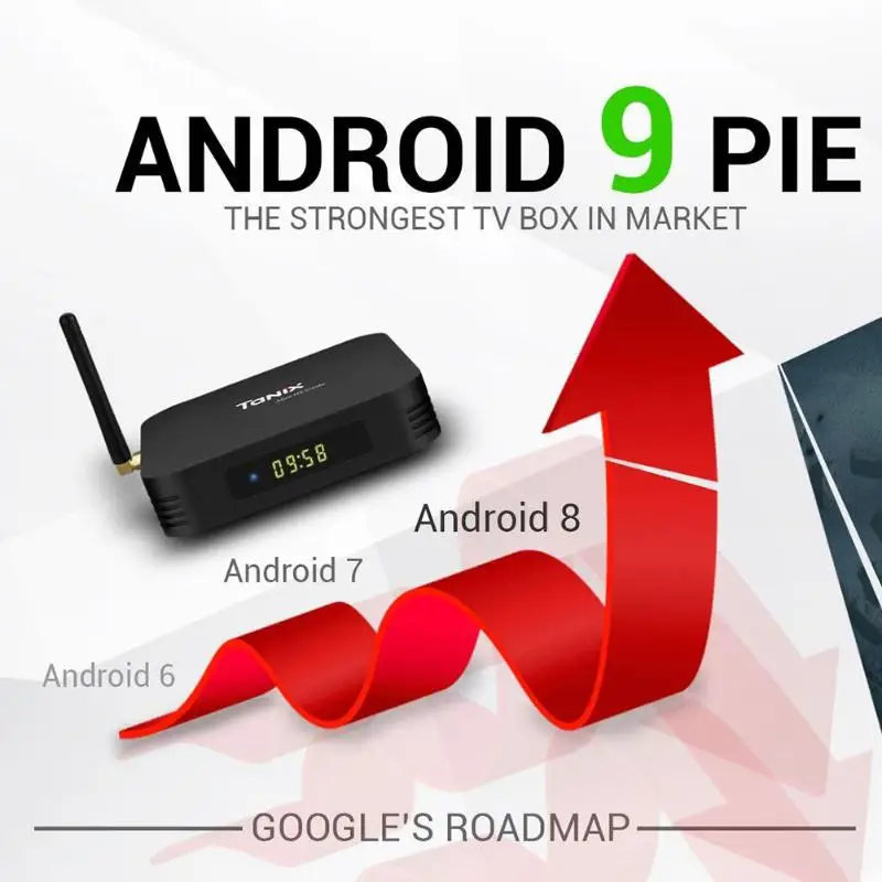 ТВ приставка TX6 Allwinner H6 Android 9 0 4 ядра 2 ГБ + 16 4G Wi Fi медиаплеер TV|ТВ-приставки и