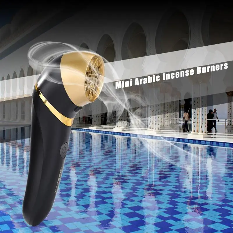 Мини перезаряжаемые USB арабский благовония горелки Электрический ароматерапия