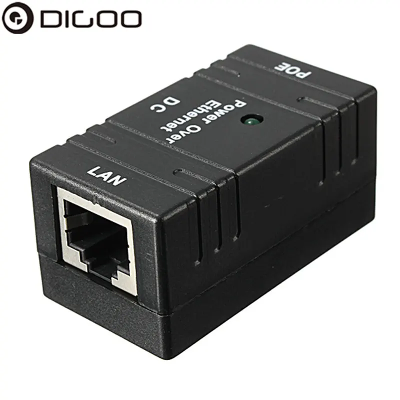 DIGOO 10 м/100Mbp Пассивный POE мощность по Ethernet RJ-45 инжектор сплиттер настенное крепление адаптер для CCTV ip-камеры сети