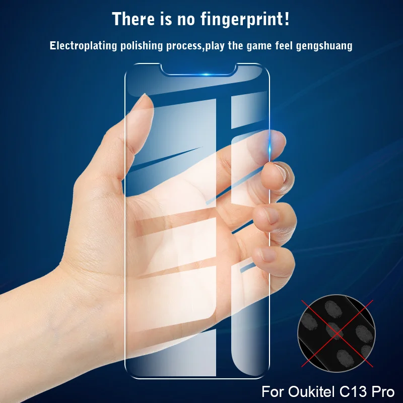 Закаленное стекло 6 09 дюйма для Oukitel C15 Pro защита экрана телефона замена простое в