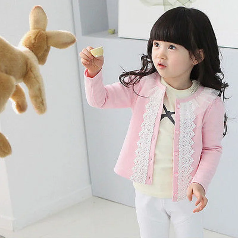 Фото 2019 NEW Girls Coat Jacket Spring Autumn Cardigan baby kids Lace Baby Girl Clothes Outwear Coats Wholesale Детская одежда и 2019 NEW Girls Coat Jacket Spring Autumn Cardigan baby kids Lace Baby Girl Clothes Outwear Coats Wholesale Детская одежда и