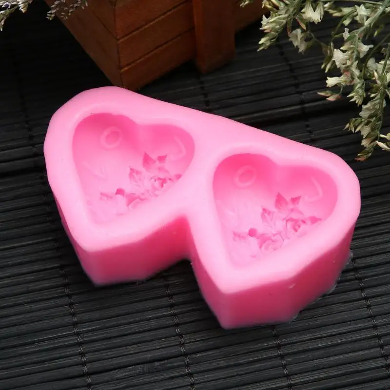 Силиконовая форма для выпечки торта сделай сам мыло ручной работы ЖИДКОЕ Двойное