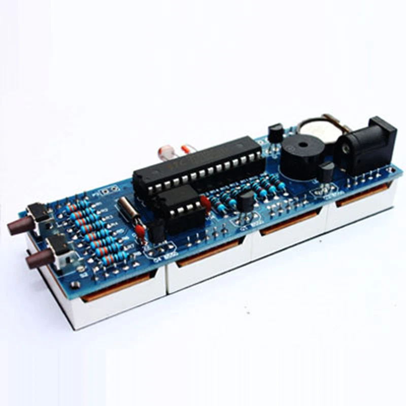 4-Digit LED DIY Digital Electronic Micro Controller Clock Time Temperature R1 | Дом и сад