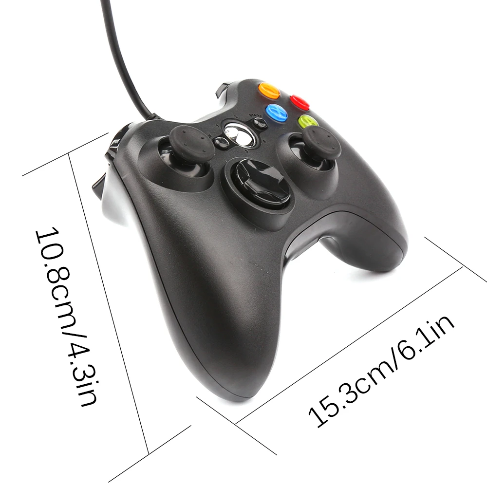 Новый геймпад для Xbox 360 проводной контроллер XBOX джойстик игровой