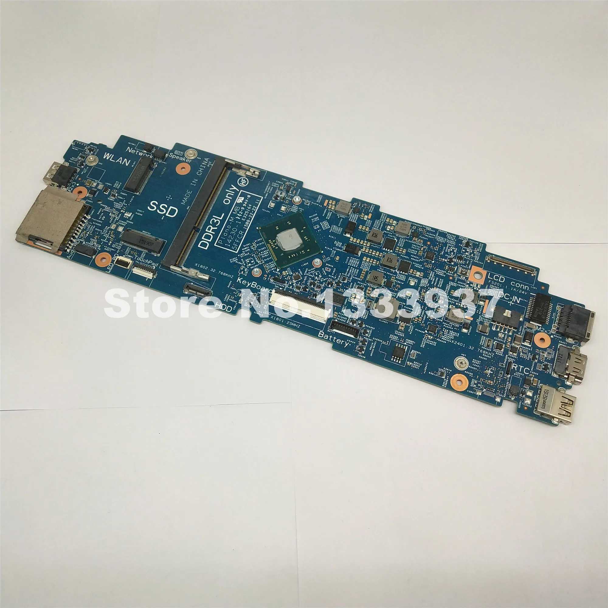 

NEW MAIN BOARD For dell Latitude 11 3150 laptop motherboard 14230-1 CN-0C1F00 0C1F00 C1F00 with SR1YW N3540 CPU 100% work