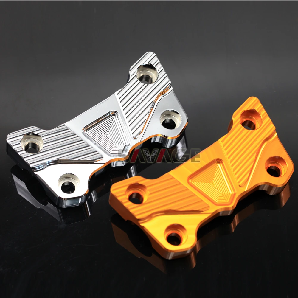 Для Kawasaki Ninja 400 650 650r Er 6n 6f 2009 2016 Мотоцикл Cnc алюминиевый руль ручка бар Топ зажим
