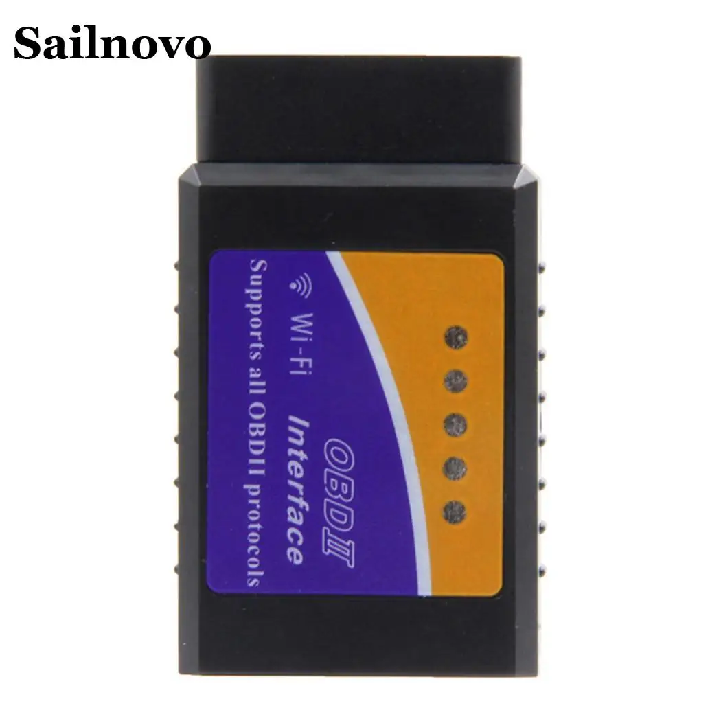 V1.5 OBD2 WI FI Автомобильный Диагностический прибор для выявления неисправностей