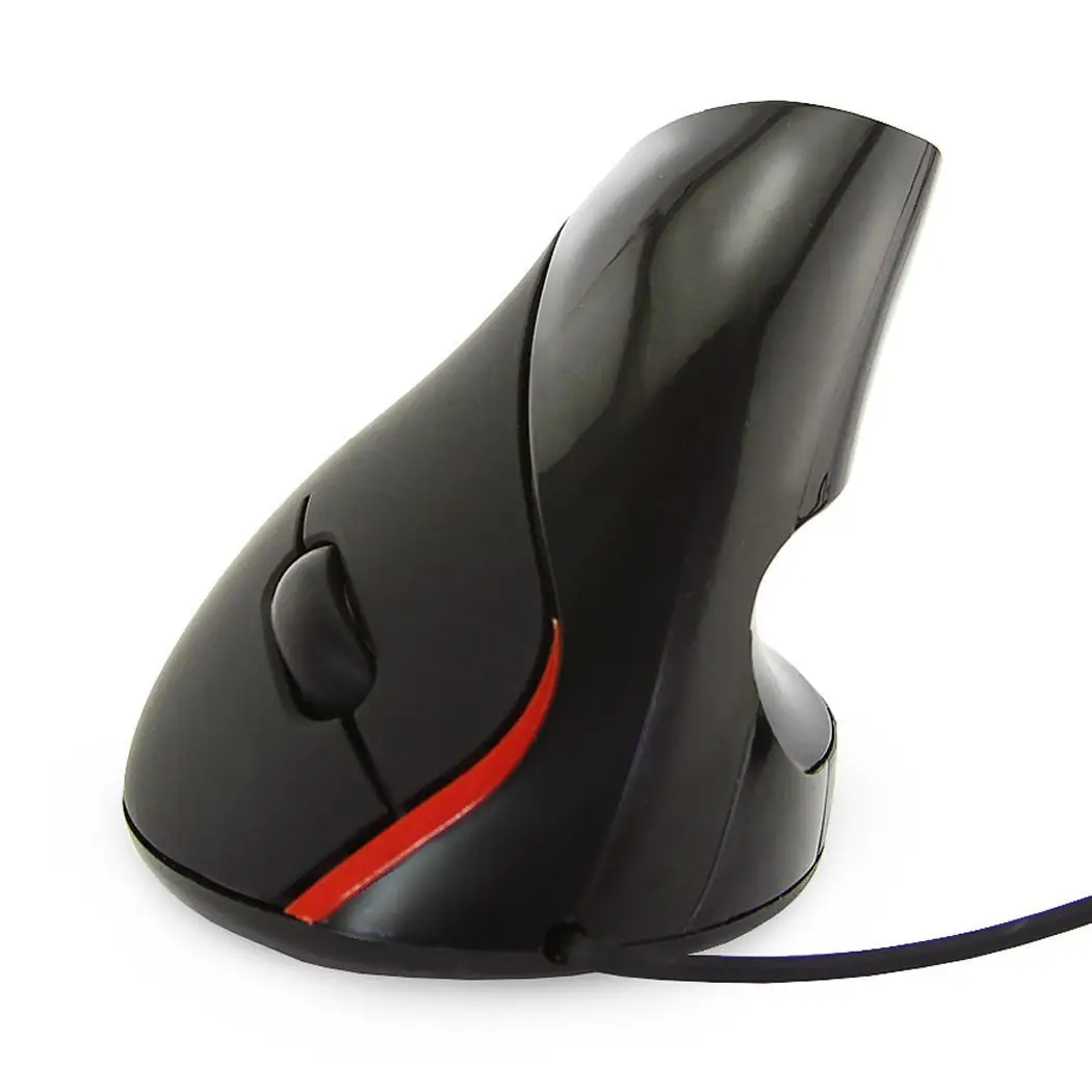 1600DPI 5 Button Wired Vertical Ergonomic 1.4m/55.1inch Optical 150g Buttons Mouse for PC Laptop | Компьютеры и офис