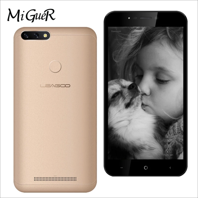 LEAGOO POWER 2 PRO 5 &quotHD Мобильный телефон Android 8 1 MTK6739 4 ядра ГБ + 16 4000 мАч отпечатков