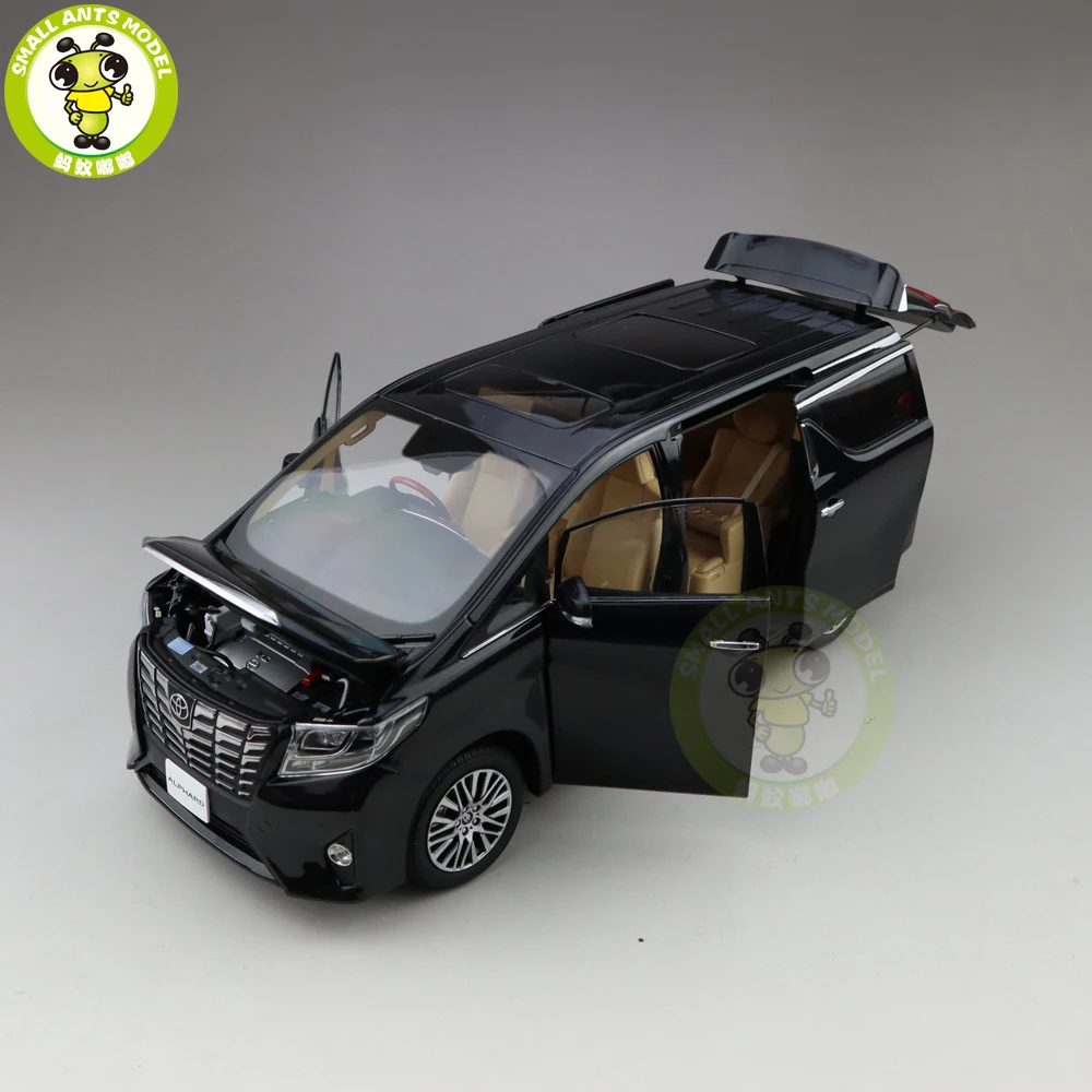 1/18 ALPHARD MPV литая модель автомобиля игрушки дети мальчик девочка Подарочная