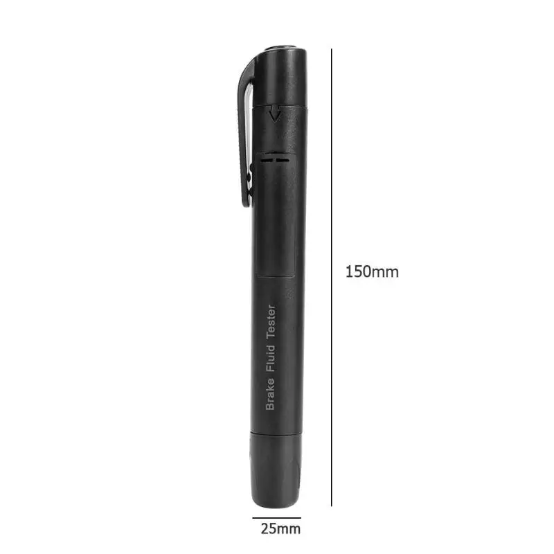 

VODOOL Car Brake Fluid Tester Pen with 5 LED Indicator Light Auto Vehicle Automotivo Brake Oil Diagnostic Testing Tools Device