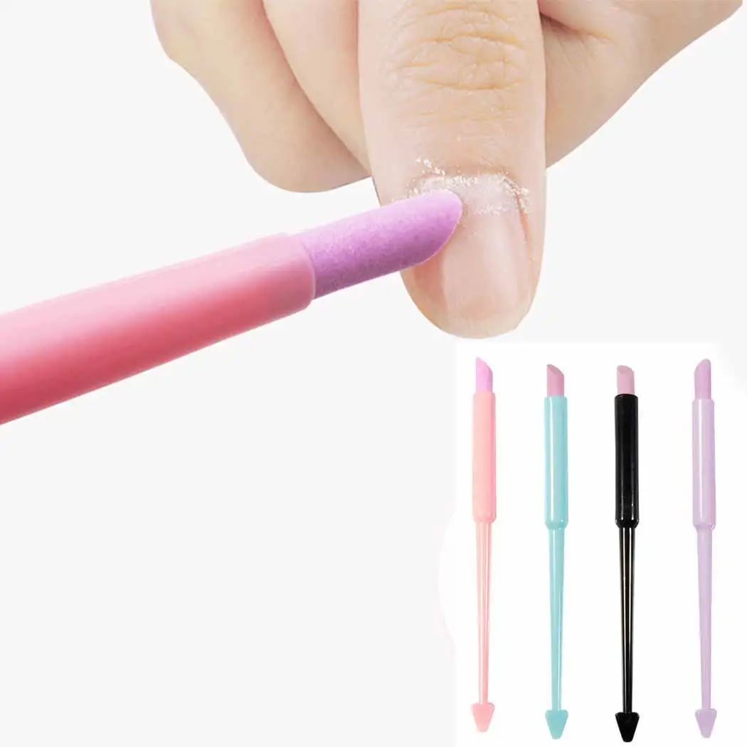 Ногтей толкатель для кутикулы Remover скрабы мертвой кожи дома салон магазин гель от