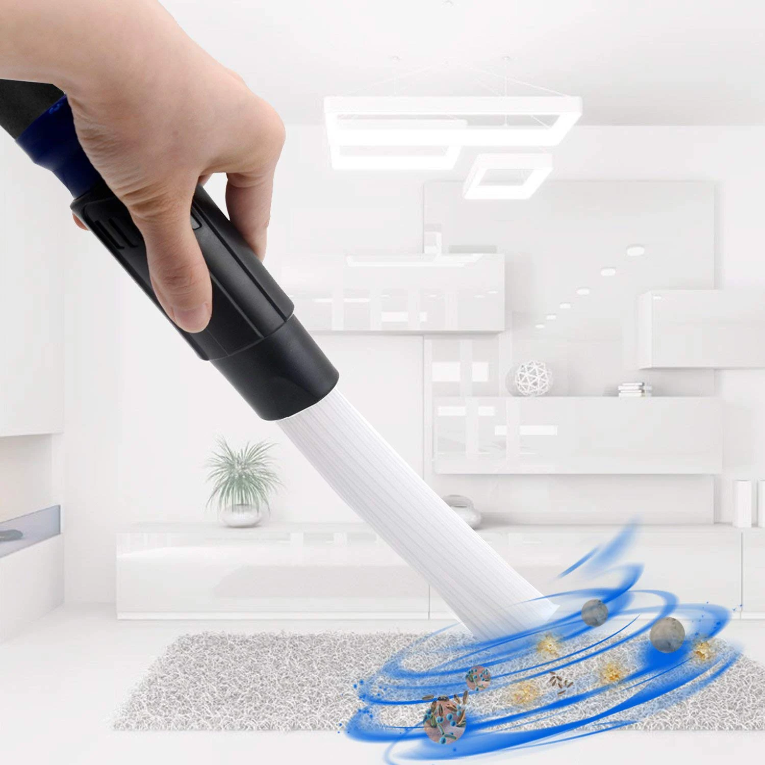 Vacuum Cleaner Dust Dirt Remover Universal Attachment Interface Tool for Air Vents Keyboards Drawers Plants Cleaning | Бытовая техника