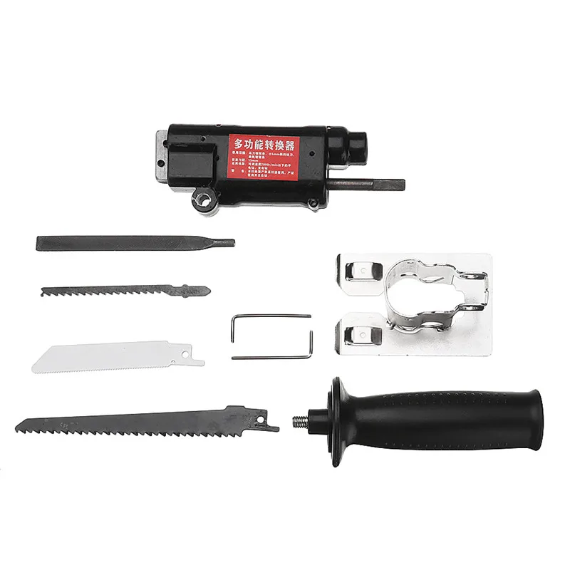 

Multifunction Reciprocating Saw Attachment Change Electric Drill Into Reciprocating Saw Jig Saw Metal File for Wood Met