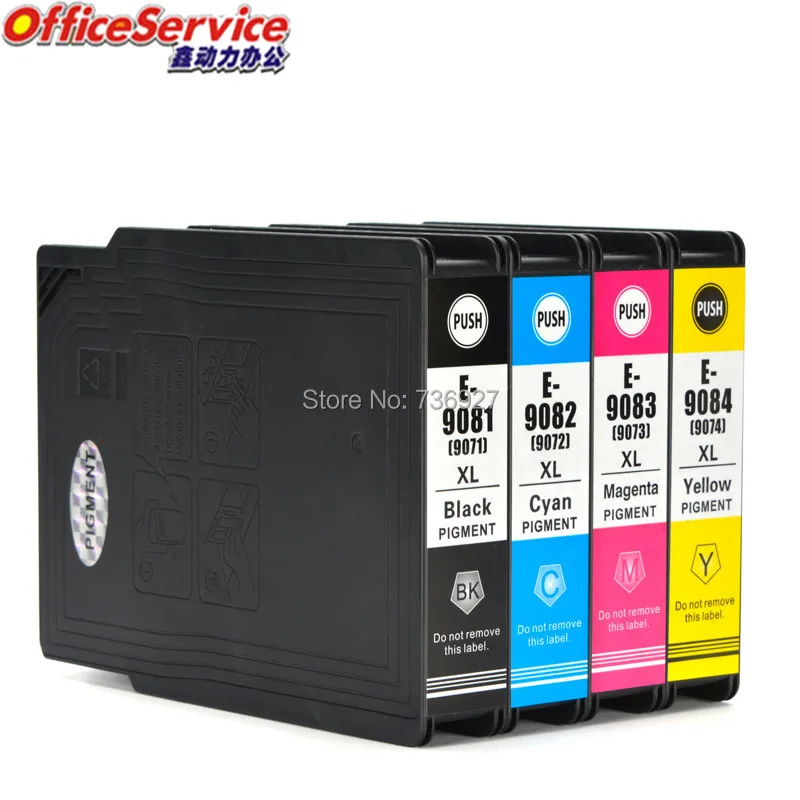 Совместимые чернильные картриджи T9081 T9082 T9083 T9084 | Компьютеры и офис