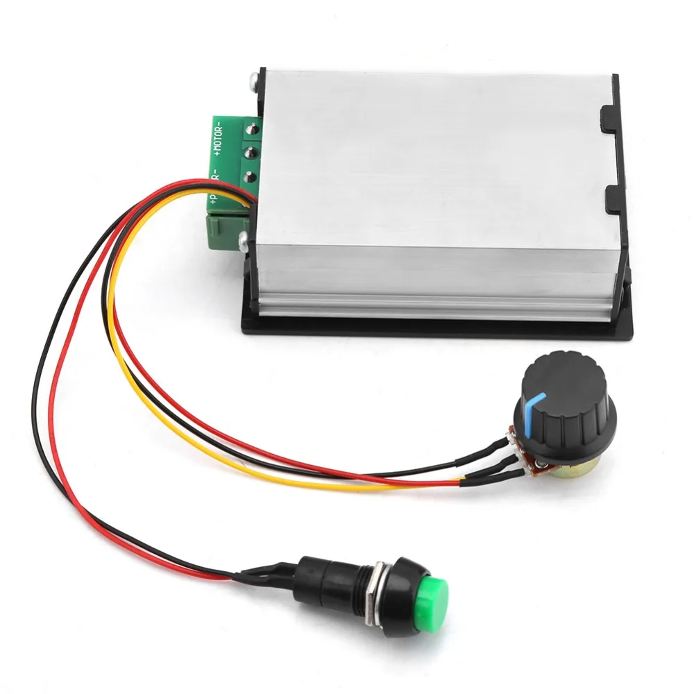 30A Digital LED Display 0~100% adjustable DC 6V 12V 24V 36V 48V Motor Speed Controller PWM Start Stop Switch Control Tool | Обустройство
