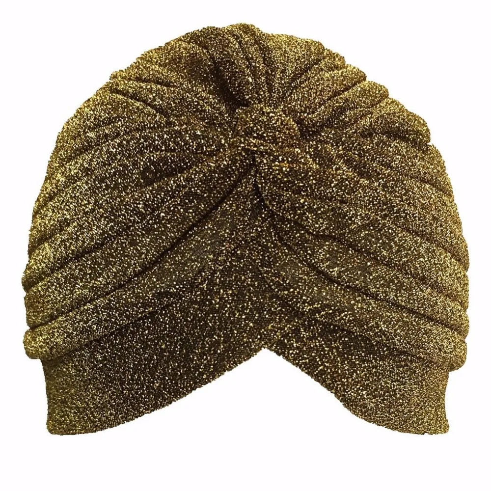 7 цветов Для женщин мусульманских рюшами Рак химиотерапия шляпа берет шарф