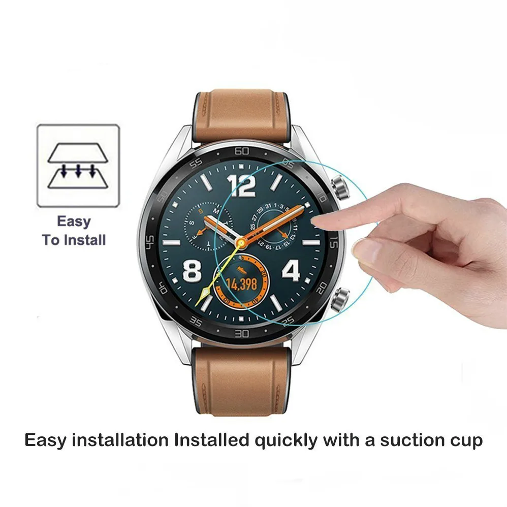 2 шт. для Huawei Watch GT Gt закаленное стекло Защита экрана 9H 2.5D защитная пленка защита от