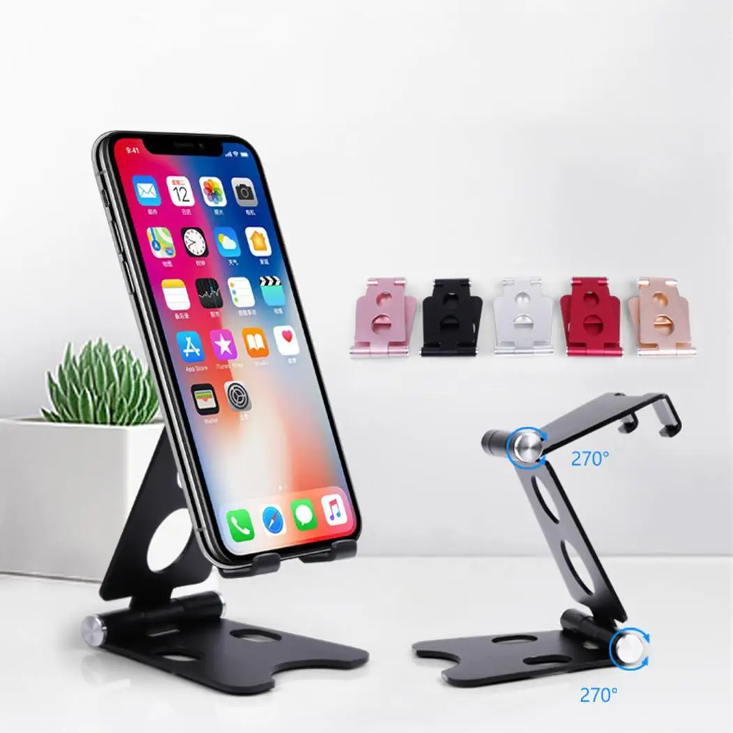 Универсальный держатель для телефона iPhone 8X7 6 Складная подставка планшета samsung