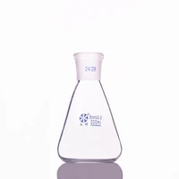 conical flask with standard ground in mouthcapacity 200mljoint 2429erlenmeyer flask with standard ground mouth