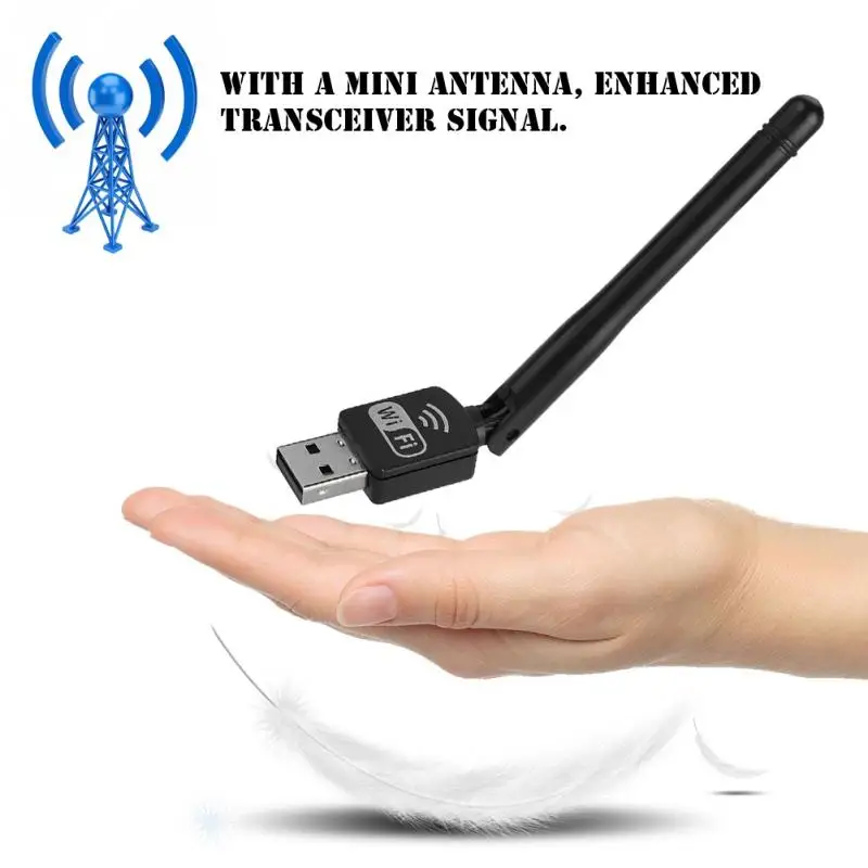 300 Мбит/с беспроводной mini usb Высокоскоростной адаптер Сетевая карта приемник USB Wi