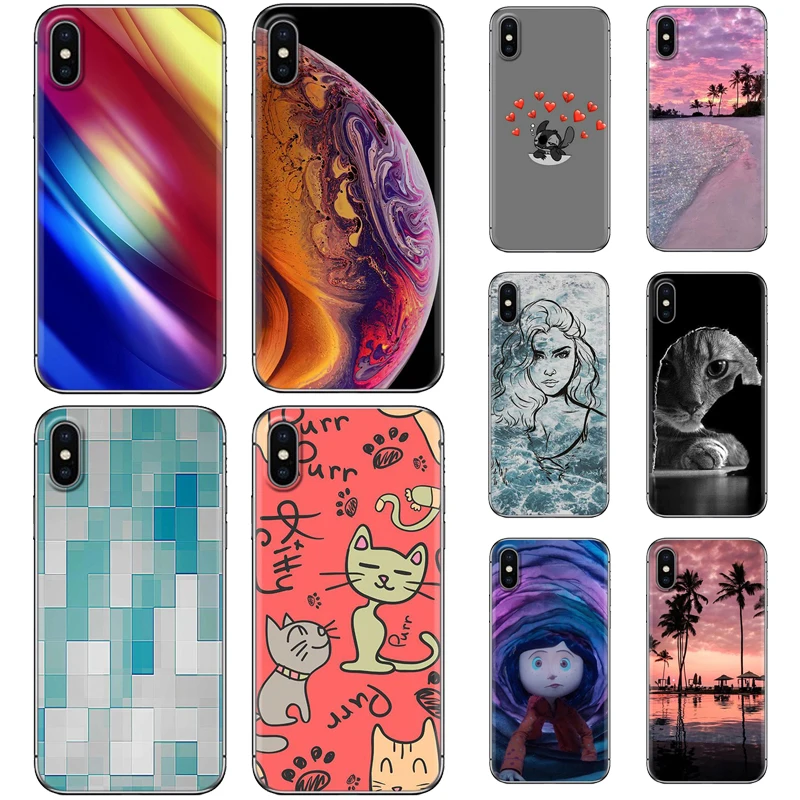 Phone Case For Iphone 6 6P 7 8 7P 8P X XR XS Max Ins Series Cool Stylish Design TPU Silicone Back Cover |