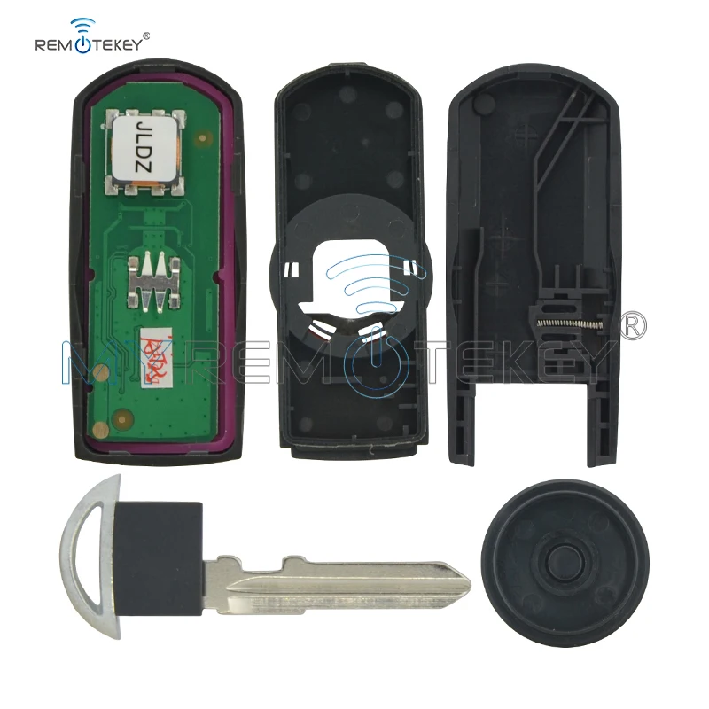 Remtekey новая модель Φ Smart key 3 кнопки 434 МГц для Mazda 6 2014 2015 2016 2017 | Автомобили и