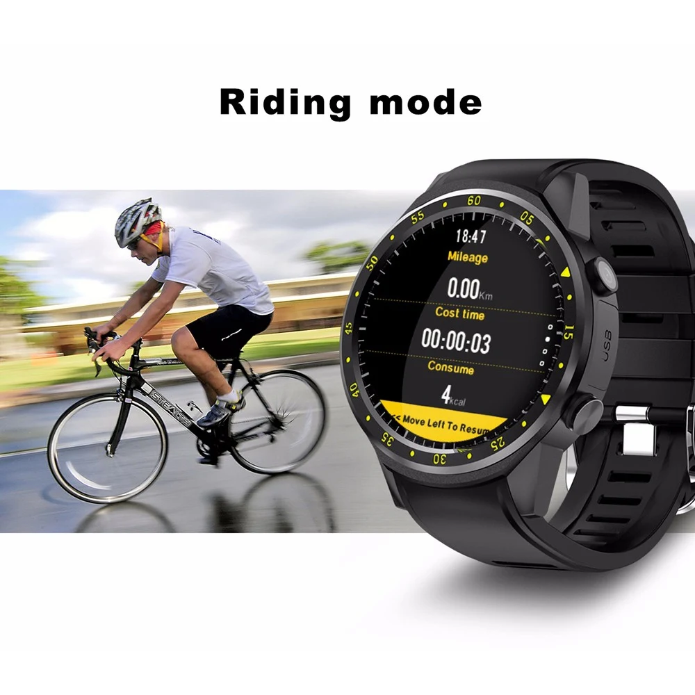 TenFifteen F1 Спортивные Смарт часы GPS телефон 1 3 дюймов MTK2503 двойной Bluetooth Beidou камера