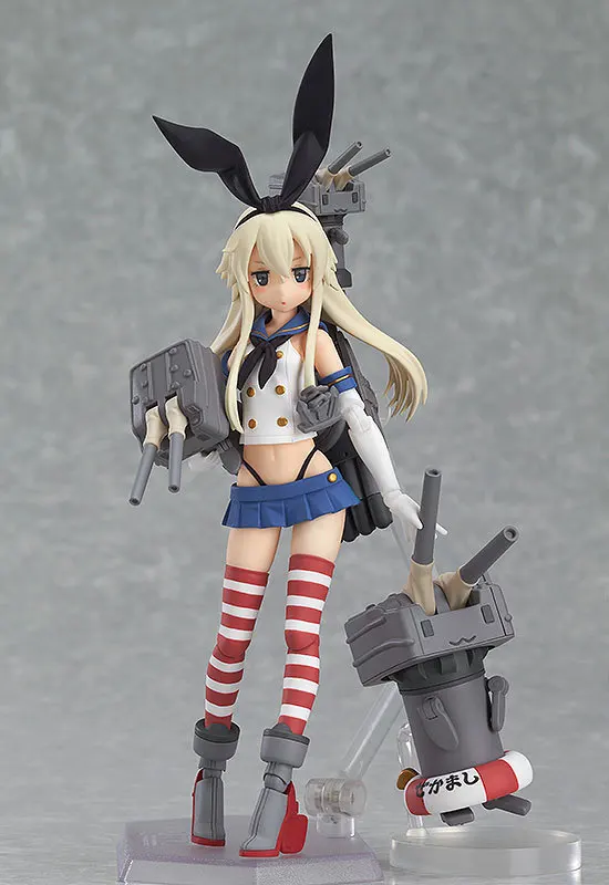 Коллекция аниме Kantai, 15 см, Shimakaze Figma 214, ПВХ фигурки, игрушки, аниме фигурки, игрушки для детей, рождественские подарки