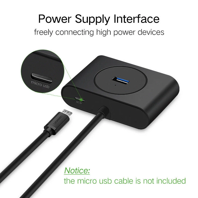 Usb 3 0 хаб многопортовый usb-адаптер 4 порта концентратор Adapetr для Macbook ноутбук ПК