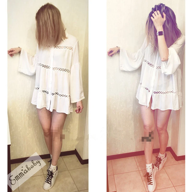 Накидка на бикини кружевной вязаный купальник с вырезами Пляжное платье женская