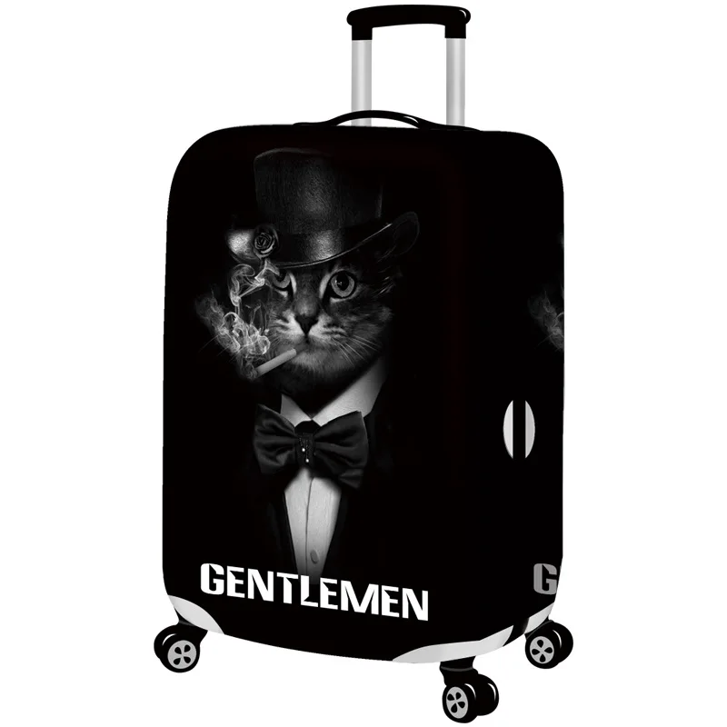 Cartoon Thicker City Luggage Protective Cover 19-32 Inch Trolley Suitcase Protect Dust Bag Case High Quality Travel Accessories | Багаж и