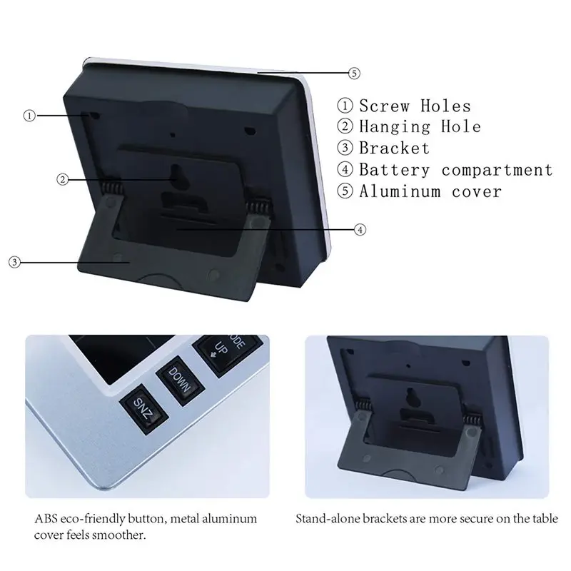 Цифровая беспроводная метеостанция с цветным ЖК-дисплеем для прогноза погоды